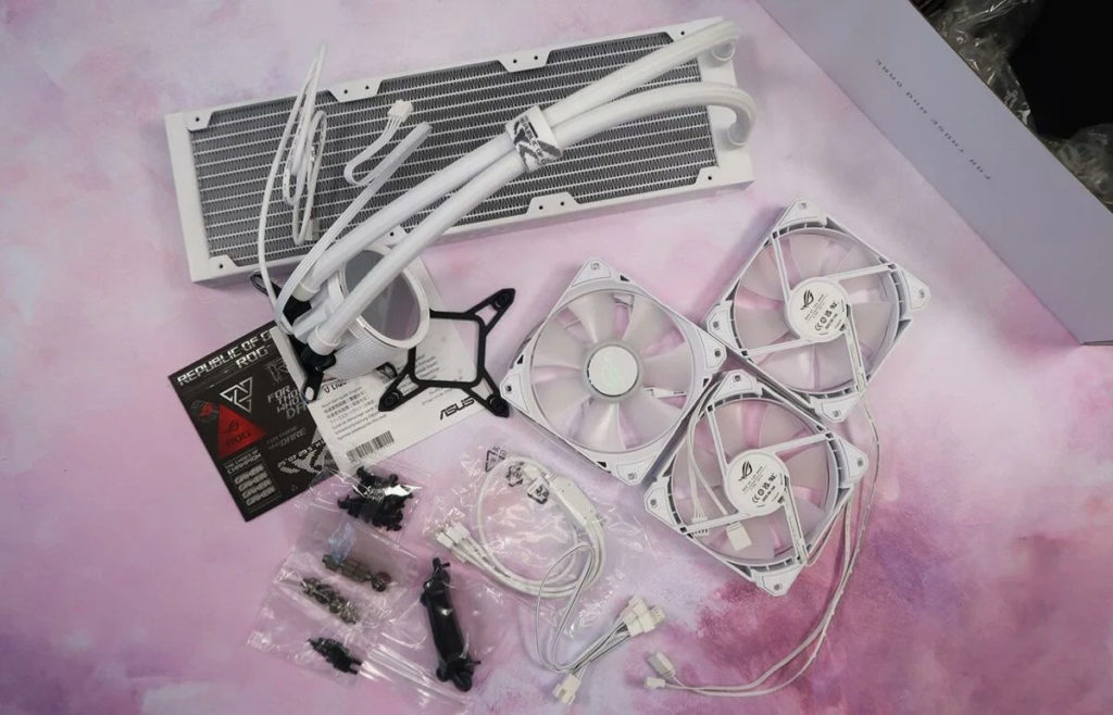 Обзор процессорного кулера Asus ROG Ryuo III 360 ARGB White Edition: везде матрица
