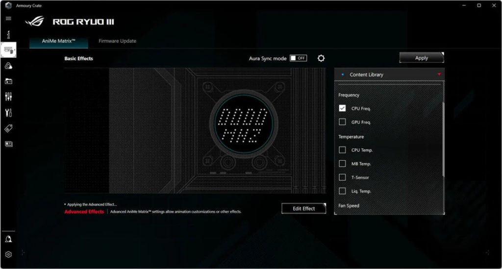 Обзор процессорного кулера Asus ROG Ryuo III 360 ARGB White Edition: везде матрица