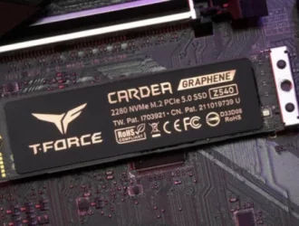 Твердотельный накопитель TeamGroup T-Force Cardea Z540 демонстрирует невероятную скорость PCIe 5.0 без громоздкого охлаждения