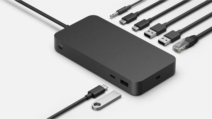 Док-станция Microsoft Surface Thunderbolt 4 добавляет больше возможностей для подключения периферийных устройств с высокой пропускной способностью