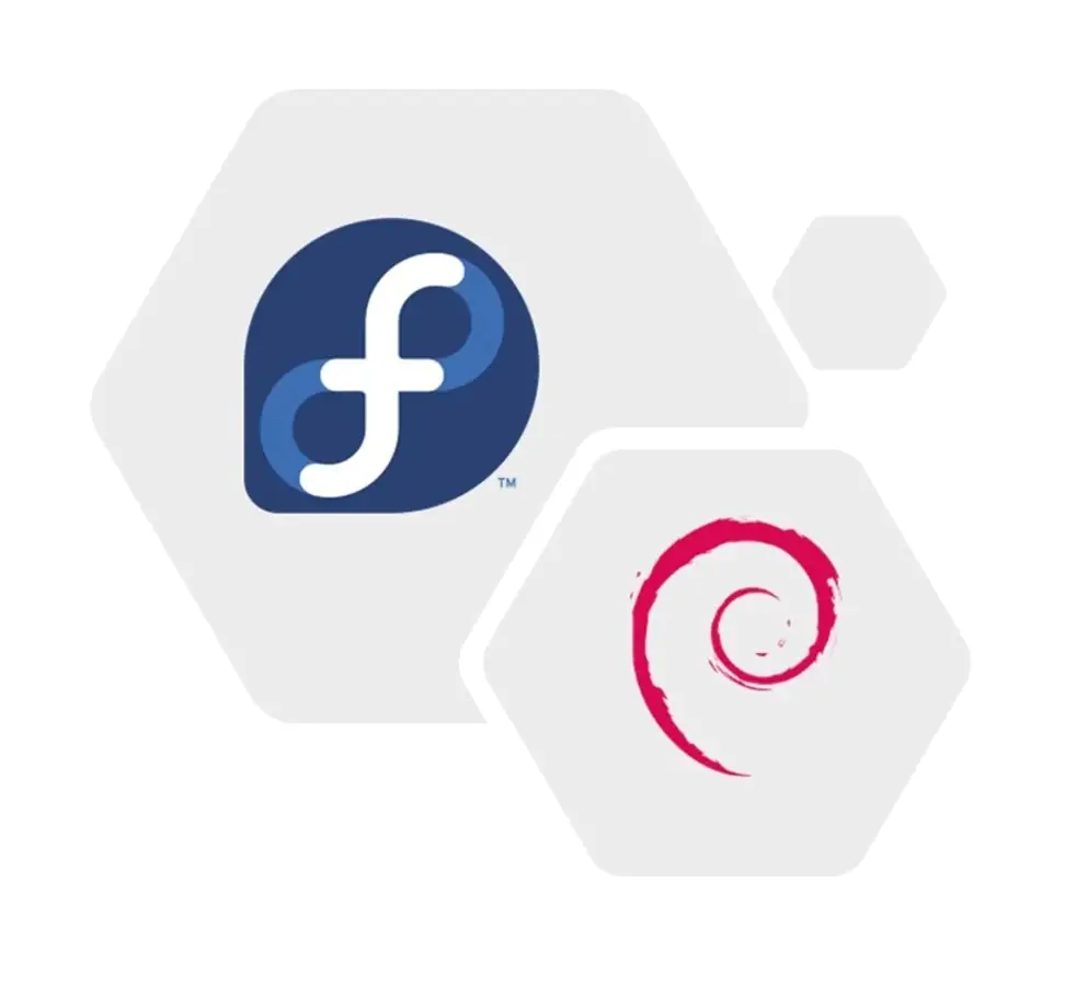 Различие Fedora от Debian