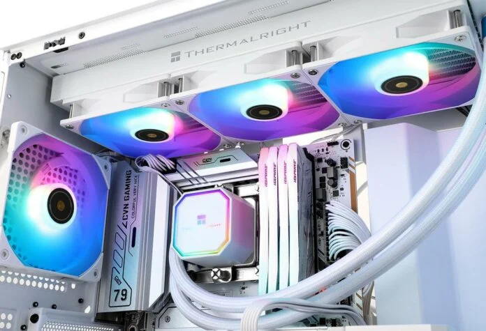 Thermalright выпускает жидкостные кулеры Frozen Prism White Series AIO с подсветкой ARGB