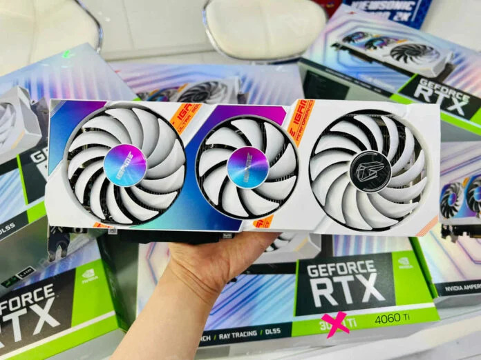 Утечка партнерской карты Nvidia GeForce RTX 4060 Ti AIB раскрывает 8 ГБ видеопамяти и тактовую частоту до 2580 МГц