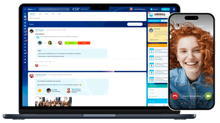 Возможности чата Битрикс24