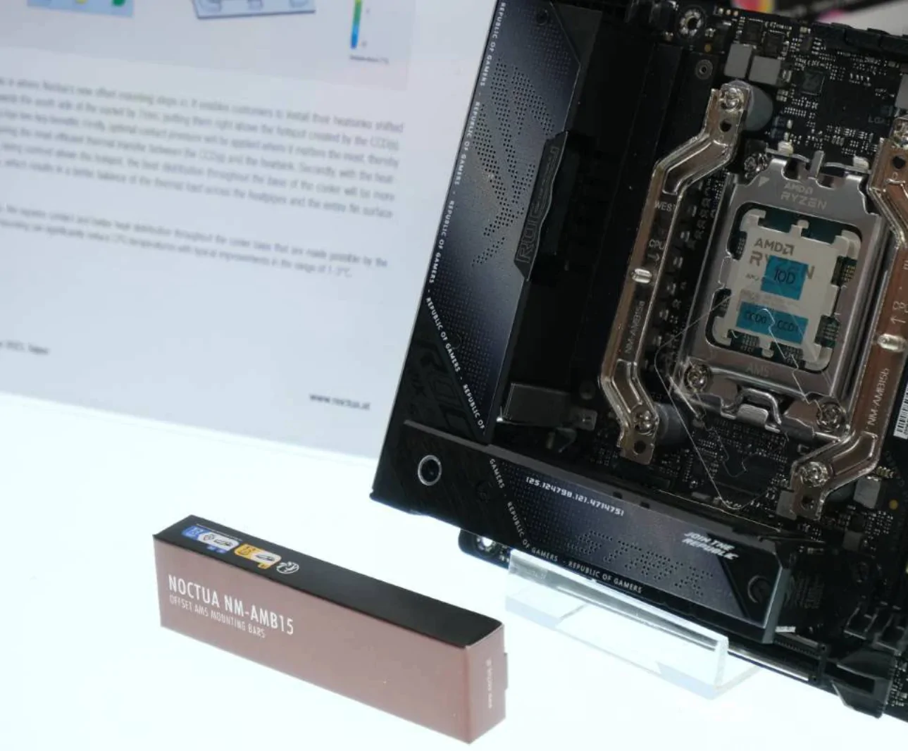 Noctua представляет умные аксессуары для процессоров AMD AM5 с прямым и офсетным кристаллом