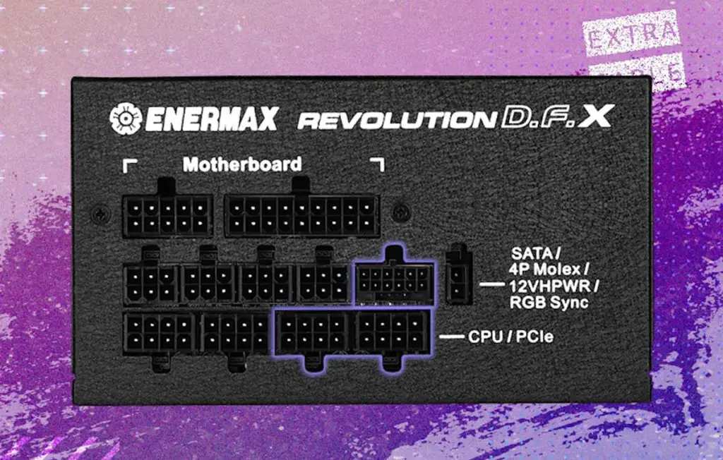 Enermax представляет серию блоков питания Revolution DF X ATX с моделями мощностью до 1600 Вт и родным разъемом 12VHPWR мощностью 600 Вт