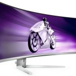 Это 49-дюймовый OLED-монитор Philips Evnia SuperWide с частотой 240 Гц