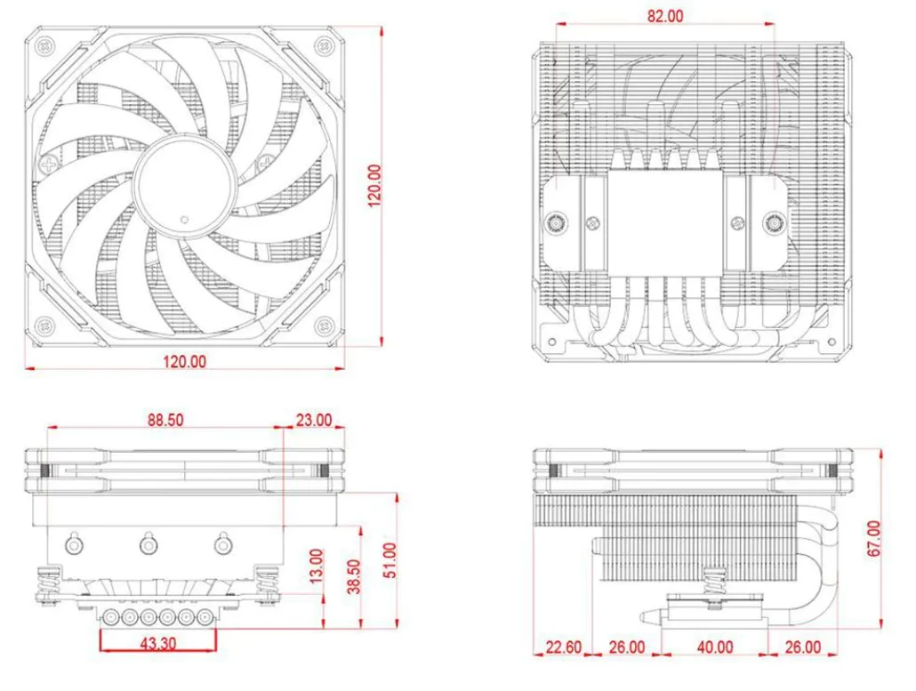 ID-Cooling выпускает низкопрофильный процессорный кулер IS-67-XT для компактных сборок малого форм-фактора 5