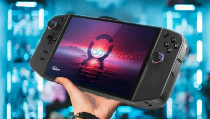 Игровой портативный компьютер Lenovo Legion Go повторяет Nintendo Switch со съемными элементами управления