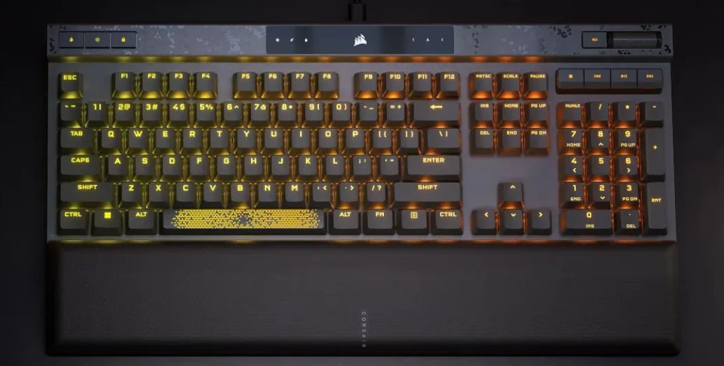 Нажимайте яростно с совершенно новой клавиатурой Corsair K70 Max RGB, оснащенной магнитно-механическими переключателями MGX. 3