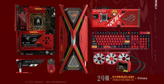 Обновление компонентов Asus ROG x Evangelion-02 проливает свет на EVA-02 и Asuka