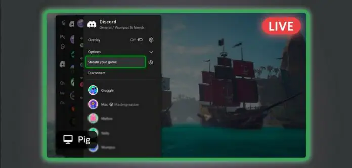 Стриминг игр Xbox через Discord теперь доступен инсайдерам