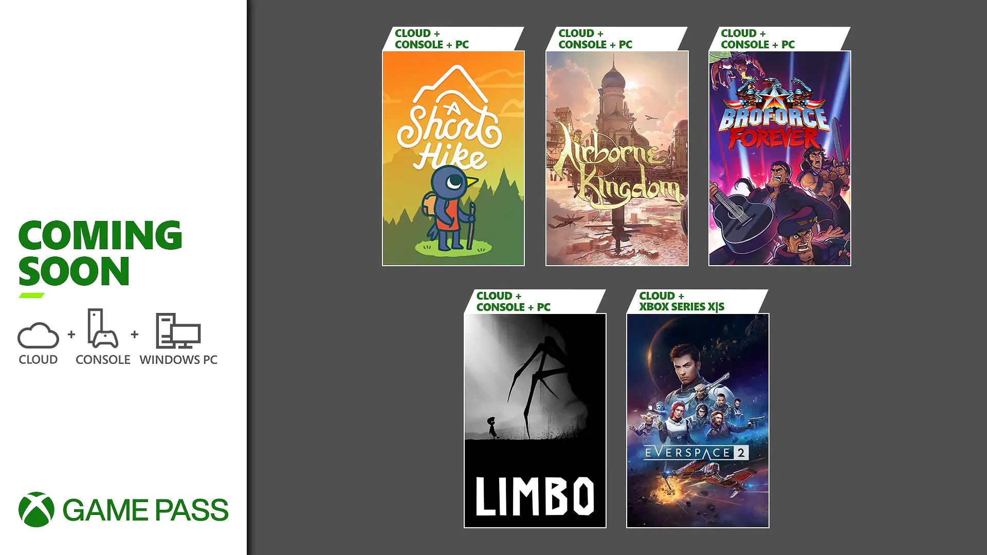 В августовский абонемент Xbox Game Pass входят пять новых игр, включая Broforce Forever и Everspace 2