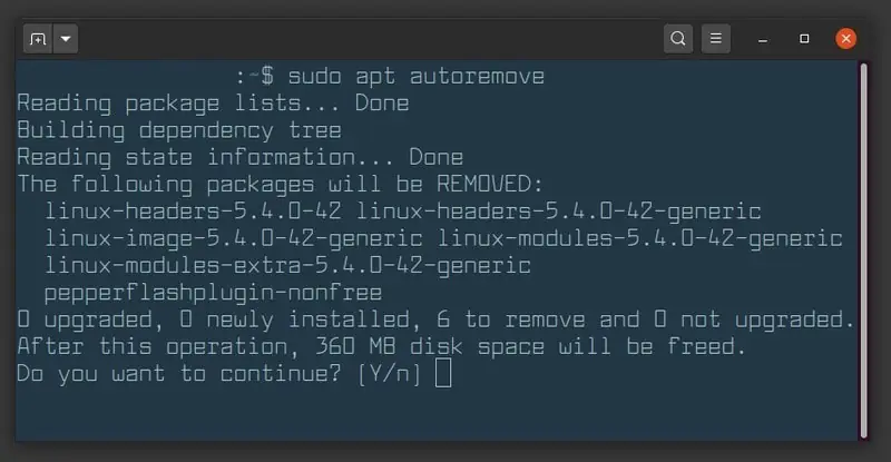 Как освободить место в разделе /boot в Ubuntu Linux