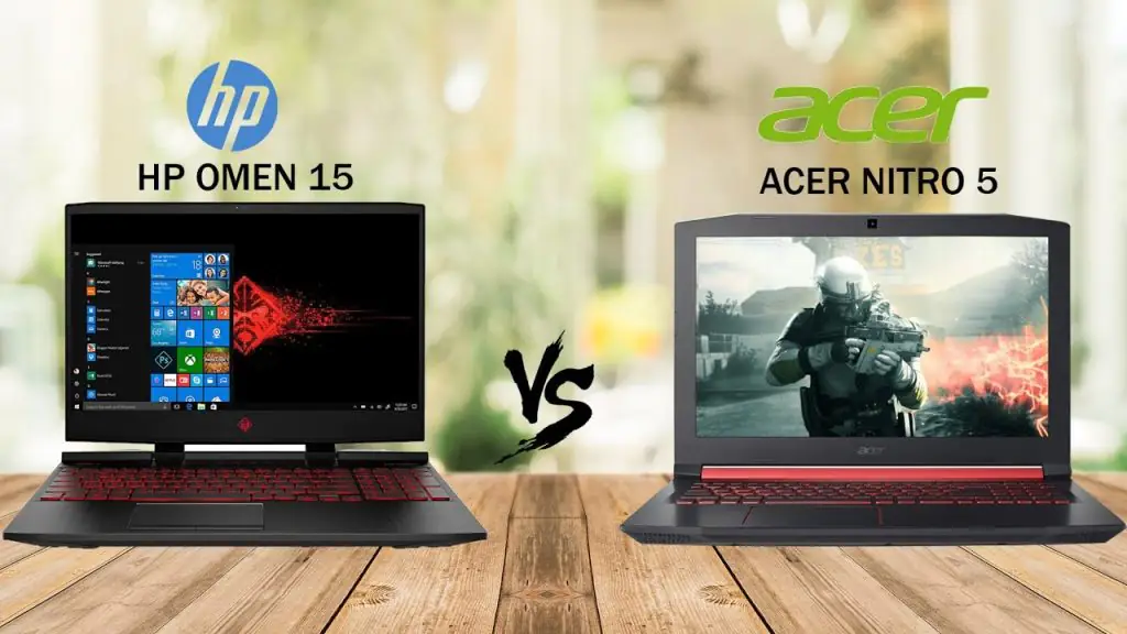 Acer Nitro 5 против HP Omen 15: битва бюджетных игровых ноутбуков