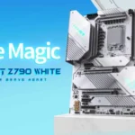 Белая материнская плата MaxSun MS-iCraft Z790 хочет найти место в вашей сборке на зимнюю тематику