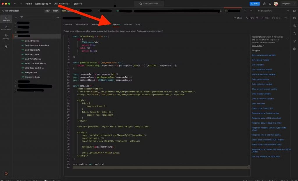 Улучшите работу Postman с пользовательской визуализацией в формате JSON