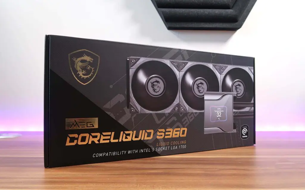 Обзор процессорного кулера MSI MEG CoreLiquid S360 все тонкости