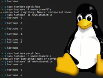 Команда hostname в Linux с примерами