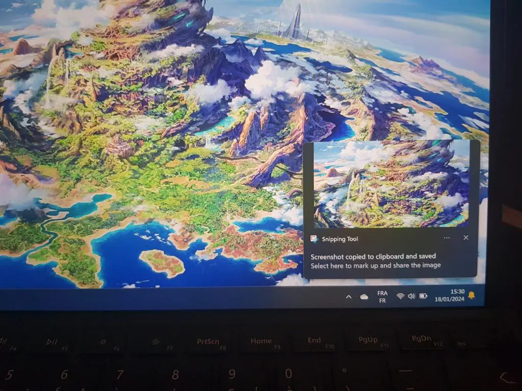 Как сделать снимок экрана в Windows 11