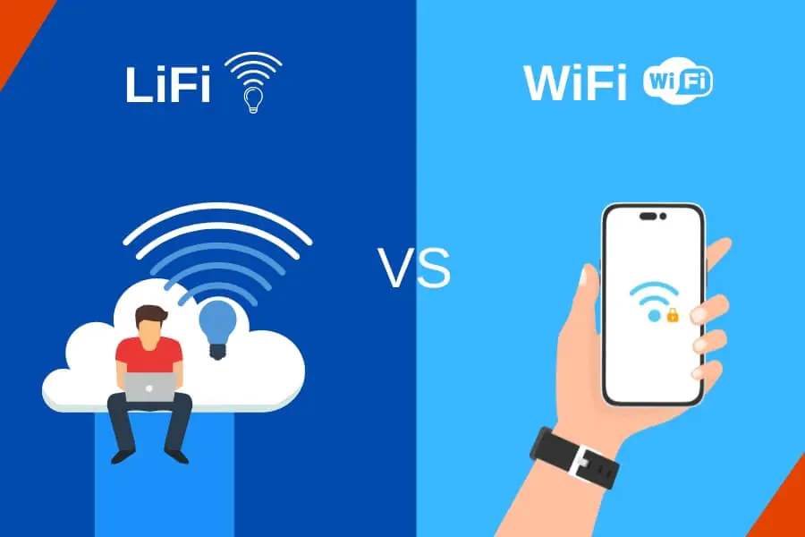 LiFi против WiFi