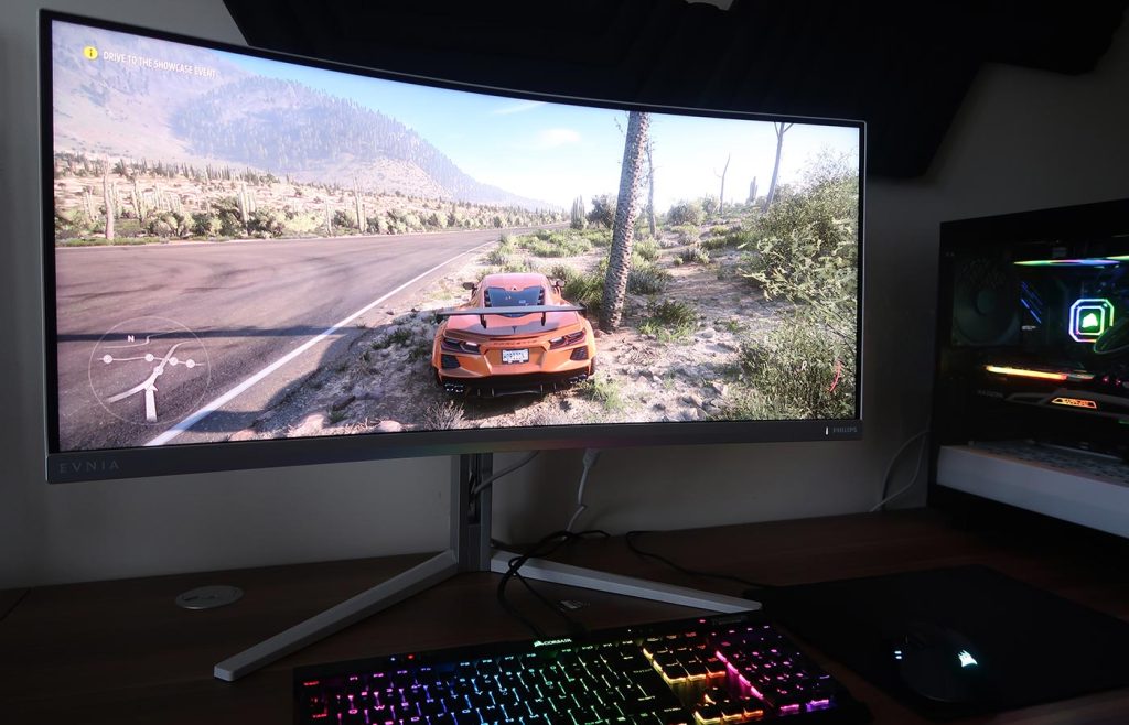 Обзор монитора Philips Evnia 34M2C7600MV: Mini LED воплощает в жизнь HDR