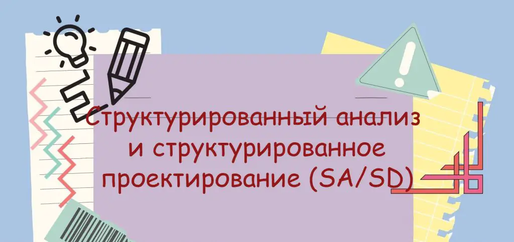 Структурированный анализ и структурированное проектирование (SA/SD)