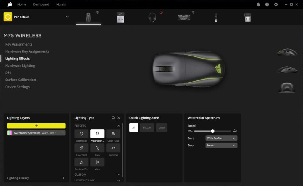 Обзор Corsair M75 Wireless: надежная игровая мышь для левши
