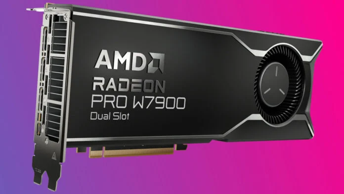 AMD выпускает более тонкий Radeon Pro W7900 с двухслотовым кулером