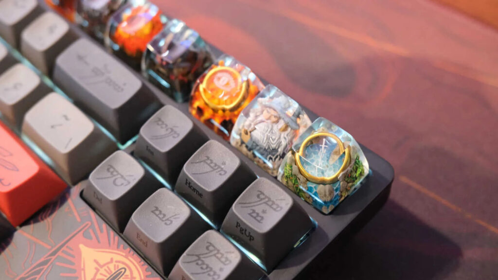 Эта клавиатура из «Властелина колец» в мифриле достойна своего веса
