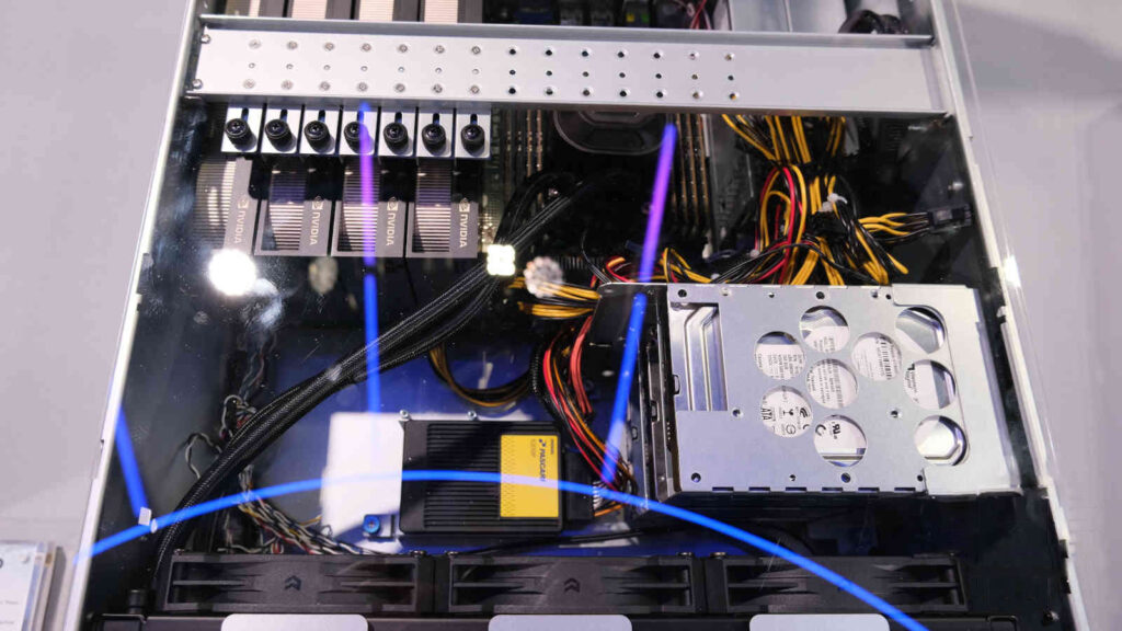 InWin заставляет воду течь внутри своих серверов с искусственным интеллектом