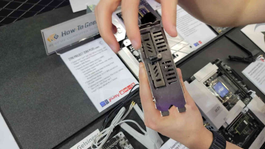 MSI сделала SSD-адаптер, замаскированный под видеокарту