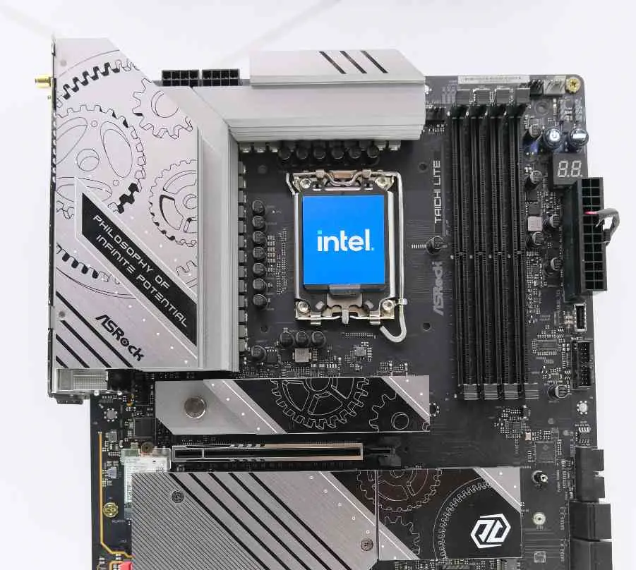 Материнская плата ASRock Z890 Taichi Aqua впервые в мире использует водяное охлаждение PCIe 5