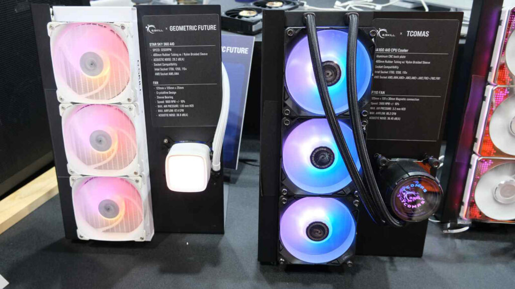 Новый кулер AIO размером 360 мм с ЖК-дисплеем от G.Skill