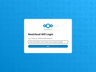 Как установить последнюю версию NextCloud AIO (все в одном)