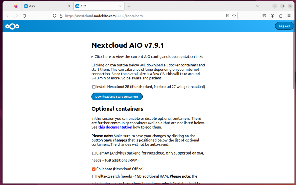 Как установить последнюю версию NextCloud AIO (все в одном) на Ubuntu/Debian/Fedora/RHEL/AlmaLinux/Rocky Linux/CentOS Stream