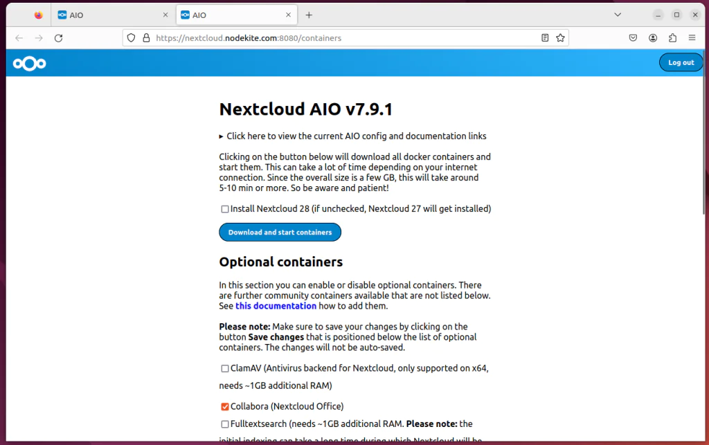 Как установить последнюю версию NextCloud AIO (все в одном) на Ubuntu/Debian/Fedora/RHEL/AlmaLinux/Rocky Linux/CentOS Stream