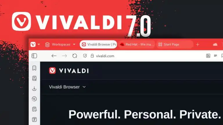 Браузер Vivaldi 7.0 представляет обновлённый пользовательский интерфейс и инструменты