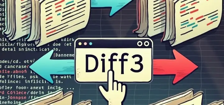 Как использовать команду diff3 для объединения файлов в Linux