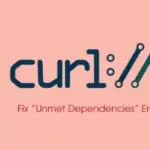 Как исправить ошибку Unmet Dependencies (Невыполненные зависимости) при установке Curl в Debian 12