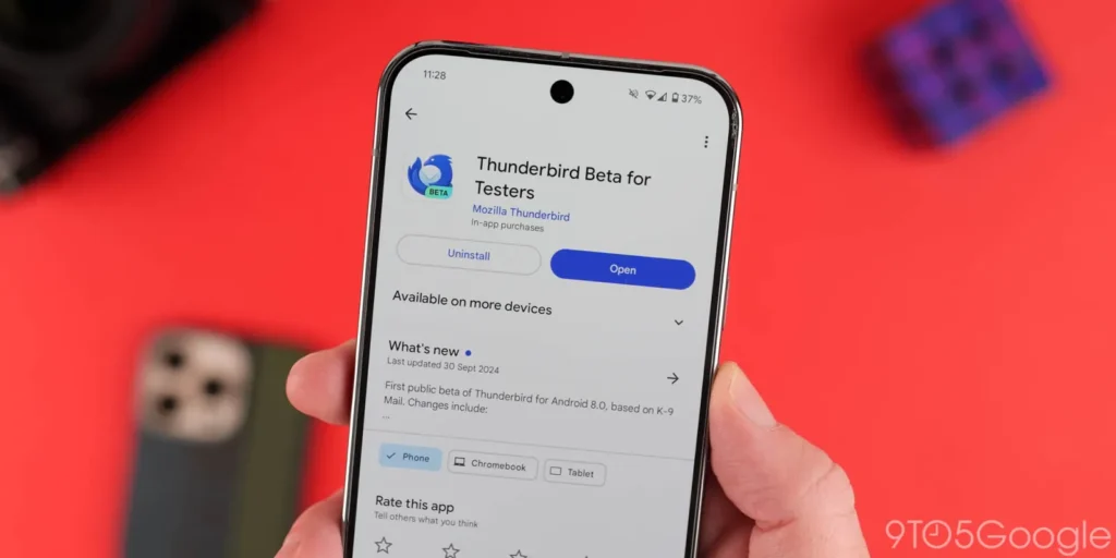 Mozilla Thunderbird выходит на Android с новой бета-версией