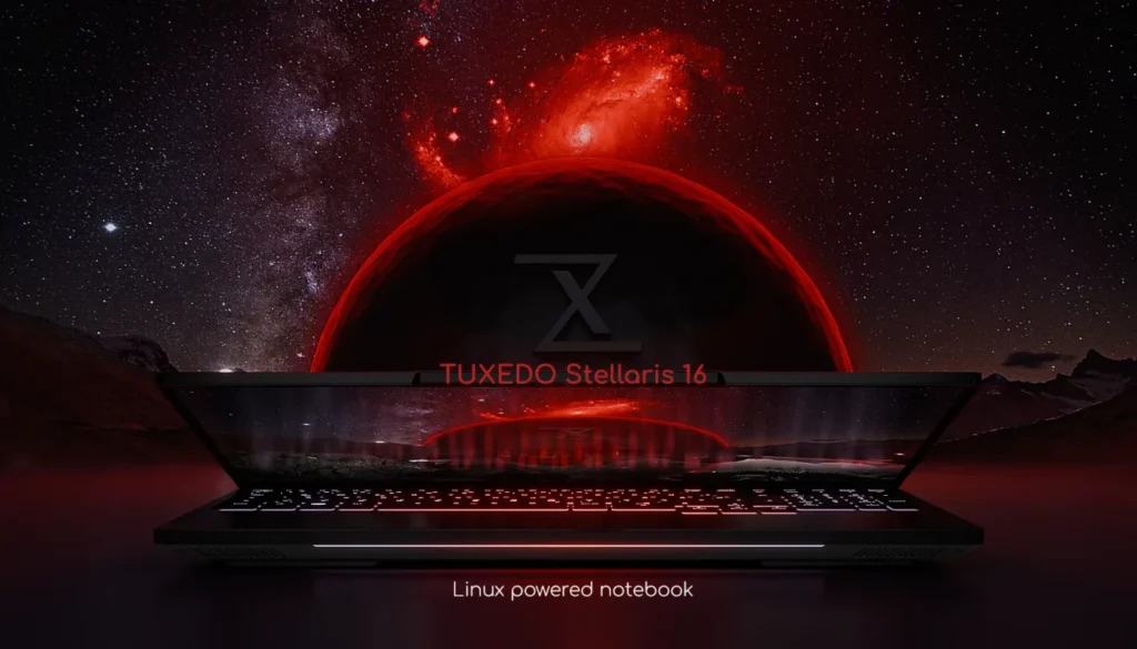 Ноутбук TUXEDO Stellaris 16 Gen6 Linux представлен в качестве замены настольного компьютера высокого класса