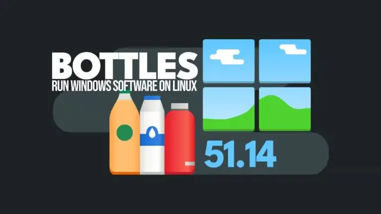 Обновление Bottles 51.14 обеспечивает поддержку Windows 11