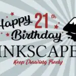 Inkscape исполнился 21 год, С Днем рождения!