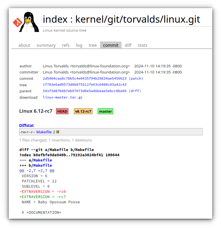 Выпущен Linux Kernel 6.12 RC7: финальная доработка перед большим дебютом