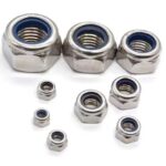 DIN 985 Гайка самоконтрящаяся с нейлоновым кольцом