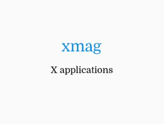 Команда xmag в Linux