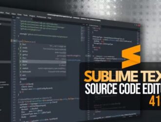 Обновление 4186 редактора кода Sublime Text 4 повышает производительность