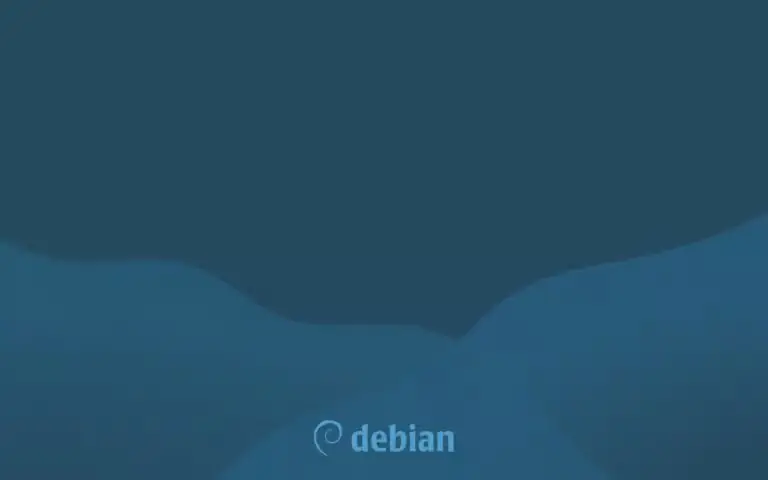 Иллюстрация экрана входа в систему Debian 13 "Trixie".