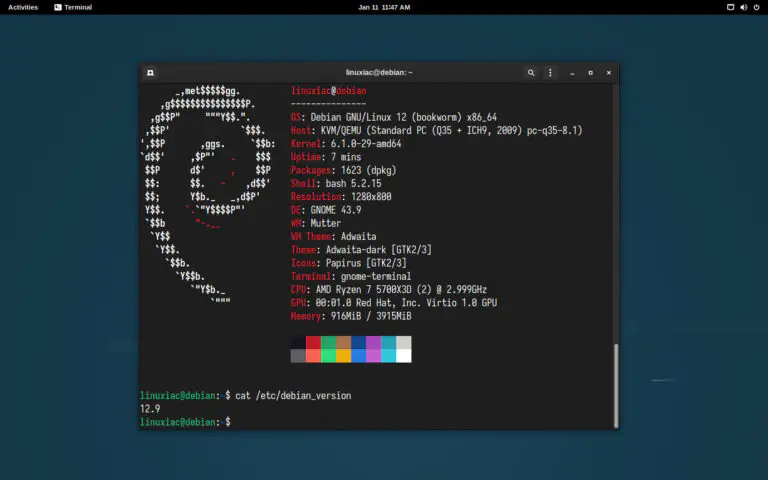 Debian 12.9 выпускается с улучшениями безопасности и стабильности